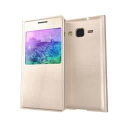FlipCover Samsung Galaxy Grand Prime (SM-G530F) : farve - guld