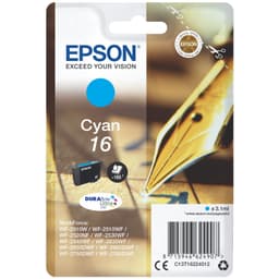 Epson bläckpatron DuraBrite Ultra 16 Cyan