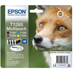 Epson blekkpatron DuraBrite Ultra T128 Cyan Magenta Gul Sort
