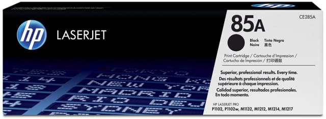 HP toner 85A Sort
