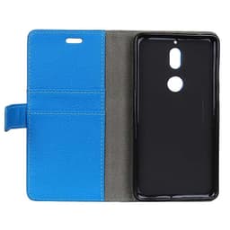 Lompakkokotelo 2-kortti Nokia 7 (TA-1041)  - sininen