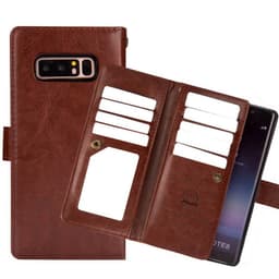 Lompakkotelo Flexi 9-kortti Samsung Galaxy Note 8 (SM-N950F)  - ruskea