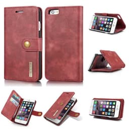Lompakkokotelo DG-Ming 2i1 Apple iPhone 6 / 6S  - punainen