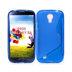 S-Line Silicone Cover til Samsung Galaxy S4 (GT-i9500) : farve - blå