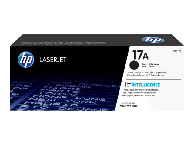 HP tonerpatron 17A Original LaserJet Sort