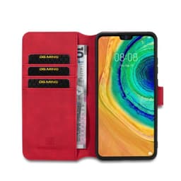 DG-Ming Lompakkokotelo 3-kortti Huawei Mate 30 (TAS-L29)  - punainen