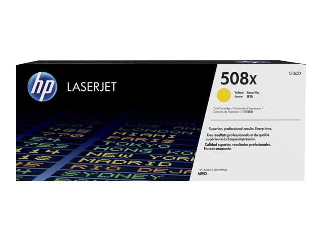 HP blækpatron 508X Original LaserJet Gul