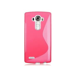 S-Line Silicone Cover til LG G4 (H815) : farve - lyserød