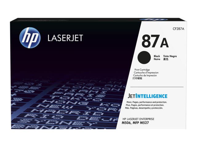 HP tonerpatron LaserJet 87A Svart