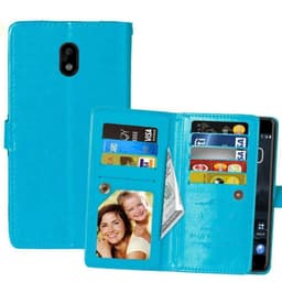 Lompakkotelo Flexi 9-kortti Nokia 3 (TA-1032)  - sininen