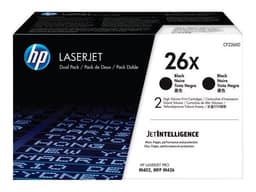 HP blækpatron 26X Original LaserJet Sort