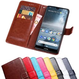 Mobilplånbok 3-kort Nokia 4.2 (TA-1157)  - Svart