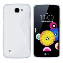 S Line silikon skal LG K4 2016 (K120E) Vit