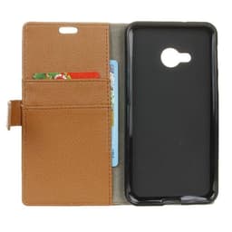 Lompakkokotelo 2-kortti HTC U11 Life  - ruskea