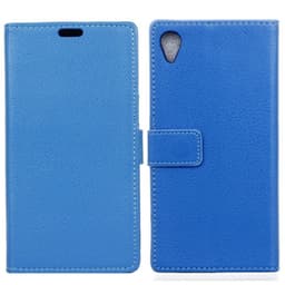 Lompakkokotelo 2-kortti Sony Xperia XA Ultra (F3211)  - sininen