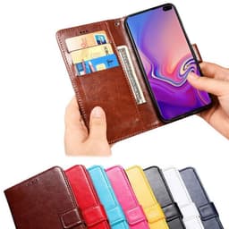Mobil tegnebog 3 kort Samsung Galaxy S10 Plus (SM-G975F)  - sort
