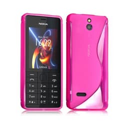 S-Line Silicone Cover til Nokia 515 : farve - lyserød