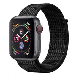 Apple Watch 4 (40 mm) nylonrannekoru - mustavalkoinen