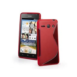 S-Line Silicone Cover til Huawei Ascend Y530 : farve - rød