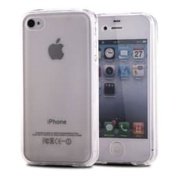 360° heltäckande silikon skal Apple iPhone 5, 5S, 5SE  - Transparent