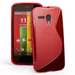 S-Line Silicone Cover til Motorola Moto G (XT1032) : farve - lyserød