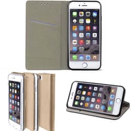 Moozy Lompakkokotelo Apple iPhone 6, 6S - kulta