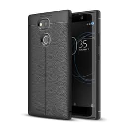 Nahkakuvioitu TPU kuori Sony Xperia L2 (H3311)  - musta