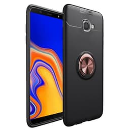 Slim Ring cover til Samsung Galaxy J4 Plus (SM-J415F)  - Sort / Rose