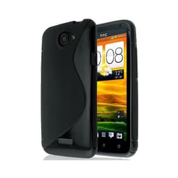 S-Line Silicone Cover til HTC ONE X (S720e) : farve - sort