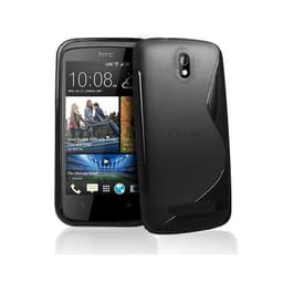 S-Line Silicone Cover til HTC Desire 500 : farve - sort