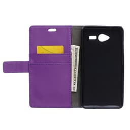 Lommebokdeksel 2-kort ZTE Blade L3  - lilla