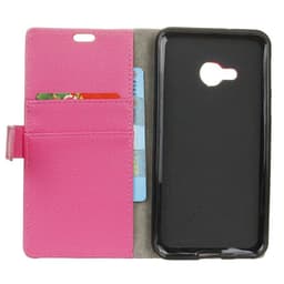 Lompakkokotelo 2-kortti HTC U11 Life  - pinkki