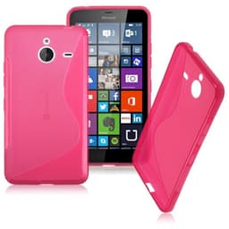 S-Line Silicone Cover til Microsoft Lumia 640XL (RM-1062) : farve - lyserød
