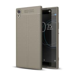 Lærmønstret silikondeksel Sony Xperia XA1 (G3121)  - Grå