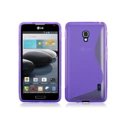 S-Line Silicone Cover til cover LG Optimus F6 (D500) : farve - lilla