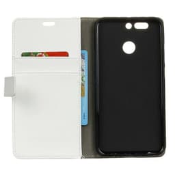 Lommebokdeksel 2-kort Huawei Honor 8 Pro (DUK-L09)  - Hvit