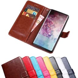 Lompakkokotelo 3-kortti Samsung Galaxy Note 10 (SM-N970F)  - punainen