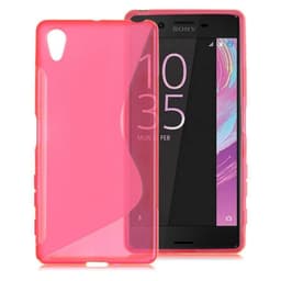S-Line Silicone Cover til Sony Xperia X Performance (F8131) : farve - lyserød