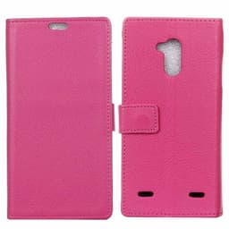 Lommebokdeksel 2-kort ZTE Blade V7 Lite  - Rosa