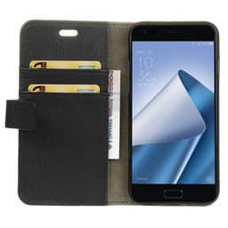 Mobilplånbok 2-kort Asus Zenfone 4 (ZE554KL)  - Svart