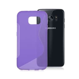 S-Line Silicone Cover til Samsung Galaxy S7 (SM-G930F) : farve - lilla