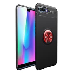 Slim Ring kotelo Huawei Honor 10 (COL-AL10)  - Musta / punainen