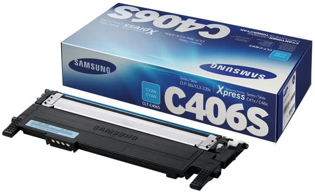 Samsung Bläckpatron CLT-C406S Cyan