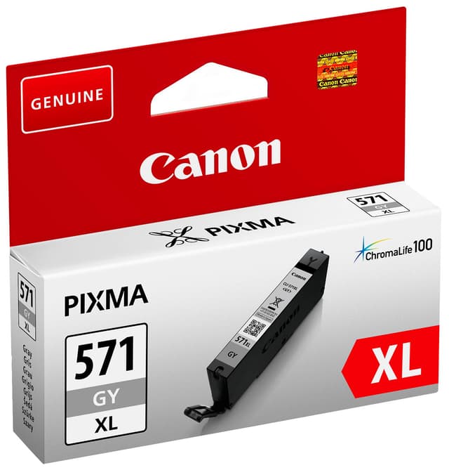 Canon blekkpatron CLI-571XL Grå