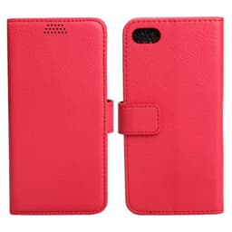 Lompakkokotelo 2-kortti Asus Zenfone 4 (ZE554KL)  - punainen