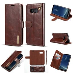 DG-Ming Lommebok 2i1 skinn Samsung Galaxy S8 Plus (SM-G955F)  - Mørke
