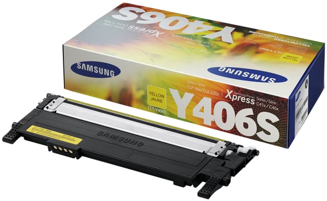 Samsung toner CLT-Y406S Gul