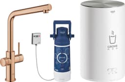 Grohe Red II Duo L kran med vattenkokare (warm sunset)