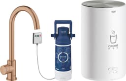Grohe Red II Mono C vandhane med kogende vand (warm sunset)