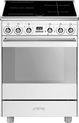 Smeg Classic 60 cm induktionsspis SSK60IMB8 (vit)